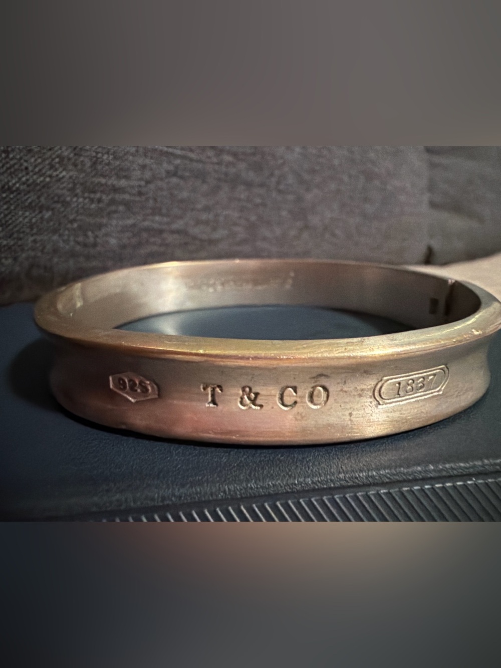 Tiffany & Co. Wide concave cuff bracelet or bangle
